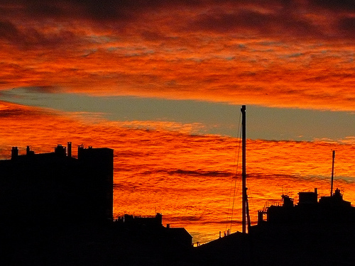 Crépuscule sur Marseille par Antoine 2011