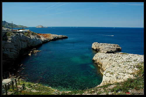 Petite crique en allant aux Goudes par Patchok34