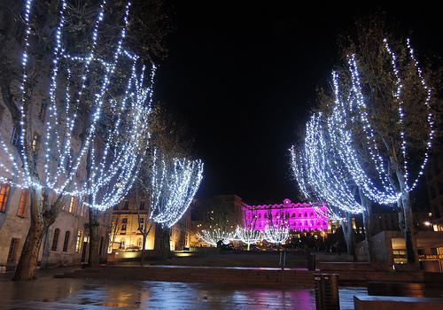 Noël sur le vieux port de Marseille par Josiane D.