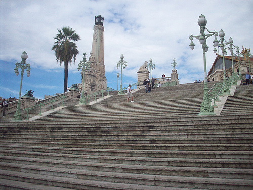 Escalier monumental, Gare Saint-Charles, Marseille. par Only Tradition