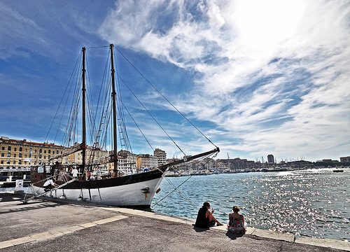 Marseille - le Vieux Port by choudoudou