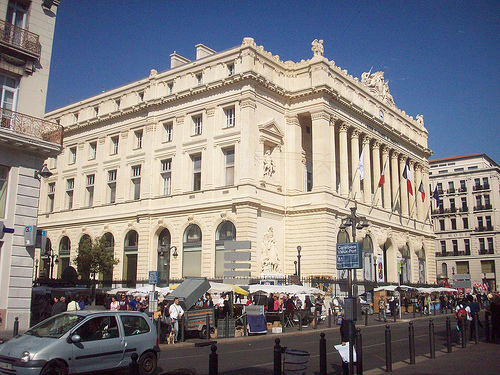 Bourse de commerce, La Canebière, Marseille par Only Tradition