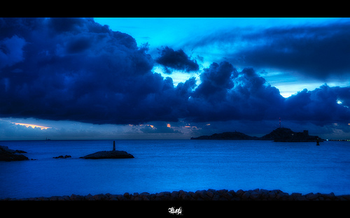 Blue(s) - les îles du frioul by Cilou101