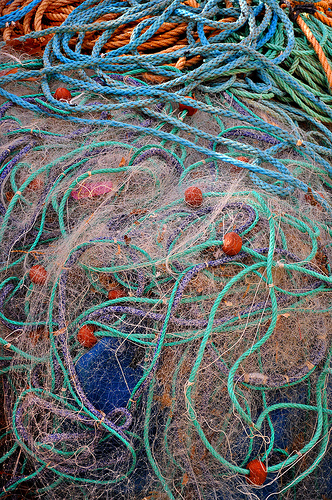 Filets de pêche - Les Goudes - Calanques par Charlottess