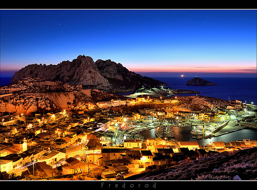 Village des Goudes à Marseille par Fredorod