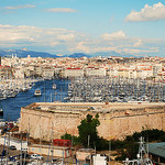 Marseille Harbor panorama "vieux port" par Laurice Photography - Marseille 13000 Bouches-du-Rhône Provence France