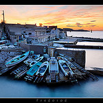 Anse de Malmousque, petit port de Marseille par Fredorod - Marseille 13000 Bouches-du-Rhône Provence France