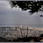 La ville de Marseille par temps d'orage par Charlottess - Marseille 13000 Bouches-du-Rhône Provence France