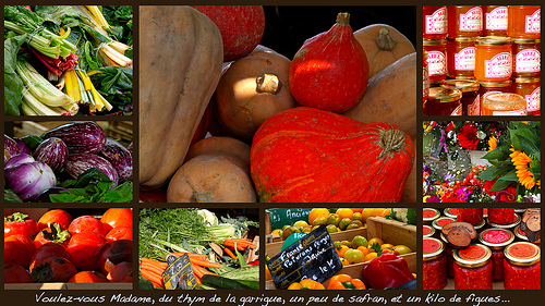 Marché de Provence en Automne by Fanette13