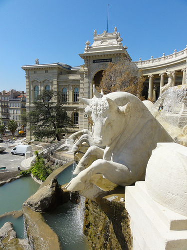 Marseille, le Palais Longchamp et ses toraux par Hélène_D