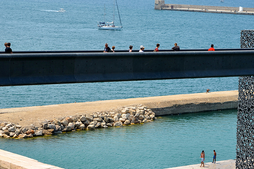 Passerelle du MuCEM à Marseille by FranceParis92