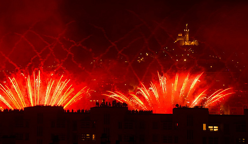 Firework / Feu d'artifice à Marseille by _Syla_