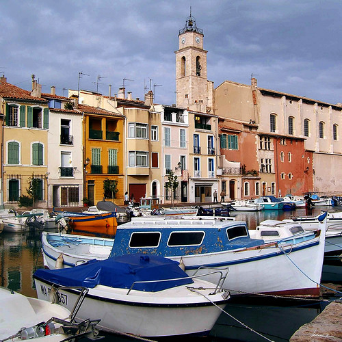 VIeux port et clocher de Martigues par alain bordeau 2