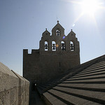 On the Church Roof of Saintes Maries de la Mer by Elmo Blatch - Saintes Maries de la Mer 13460 Bouches-du-Rhône Provence France