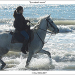 Randonnée à cheval - Le sabot marin par michel.seguret - Saintes Maries de la Mer 13460 Bouches-du-Rhône Provence France