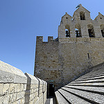 Clocher des Saintes Maries de la mer - Capitale de la Camargue par Massimo Battesini - Saintes Maries de la Mer 13460 Bouches-du-Rhône Provence France