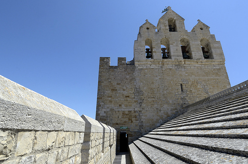 Clocher des Saintes Maries de la mer - Capitale de la Camargue by Massimo Battesini