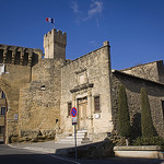 Entrée du Château de L'Emperi par cpqs - Salon de Provence 13300 Bouches-du-Rhône Provence France