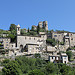 Arrivée aux pieds du village de Montbrun-les-Bains par gab113 - Montbrun les Bains 26570 Drôme Provence France