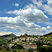 Montbrun les Bains et son château qui domine le village by roterrenner - Montbrun les Bains 26570 Drôme Provence France
