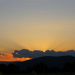 Couché de soleil sur la Drome by k.deperrois -   Drôme Provence France