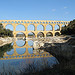 Le Pont du Gard :en reflet sur le gardon par mistinguette18 - Vers-Pont-du-Gard 30210 Gard Provence France