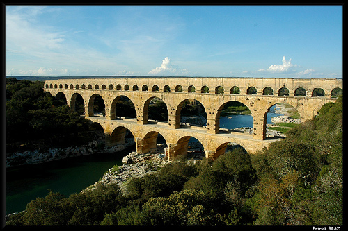 Le pont du Gard par Patchok34