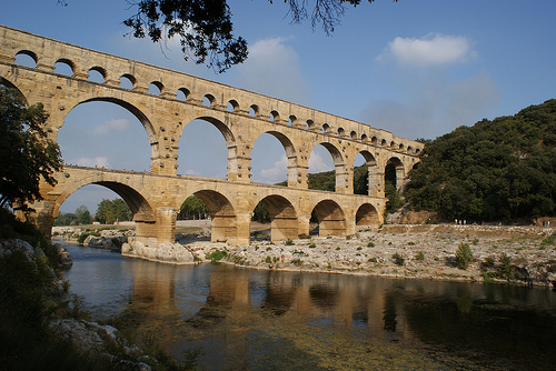 Le Pont du Gard by CaputAethiopum