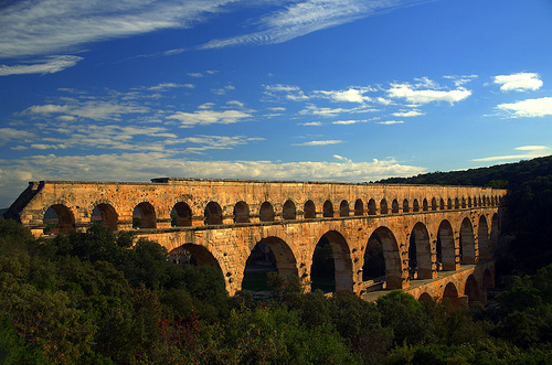 Pont du Gard by Alexandre Santerne