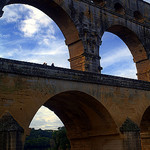 Les arches du Pont du Gard par Alexandre Santerne - Vers-Pont-du-Gard 30210 Gard Provence France