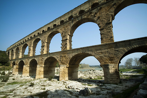 Pont du Gard by Andrea Albertino