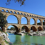 Pont du Gard aqueduct par Mattia Camellini - Vers-Pont-du-Gard 30210 Gard Provence France