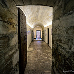 Porte secrète - Abbaye de Villeneuve les Avignon by Rémi Avignon - Villeneuve-lez-Avignon 30400 Gard Provence France