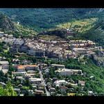 Vue sur la cité Vauban de Briançon par Alain Cachat - Briançon 05100 Hautes-Alpes Provence France