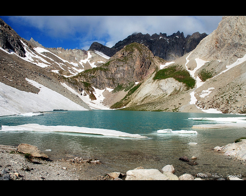 Haute vallée de la Clarée - Le lac des Béraudes by Alain Cachat