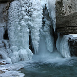 Gorges de la Meouge glacées - Winter in Provence -  by xalub33 - Chateauneuf de Chabre 05300 Hautes-Alpes Provence France