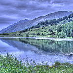 Lac de Barbeyroux, douceurs en bleu et vert by K€TJ -   Hautes-Alpes Provence France