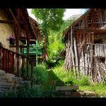 Chalets - Vallée de Fressinières by Alain Cachat -   Hautes-Alpes Provence France