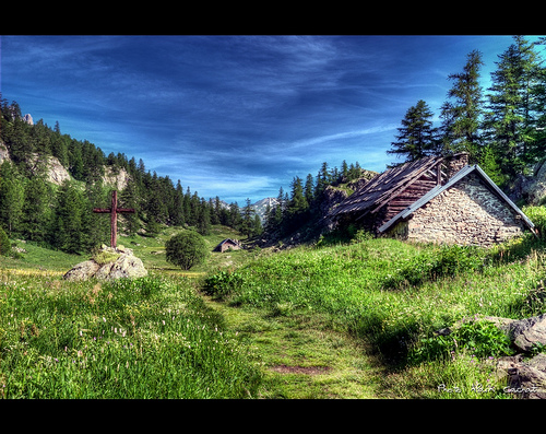 Chalets du Jadis - Haute vallée de la Clarée par Alain Cachat