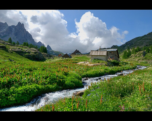 Chalets du Jadis - Haute vallée de la Clarée par Alain Cachat