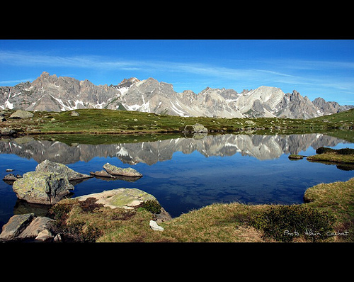 Haute vallée de la Clarée - Le lac Laramon by Alain Cachat