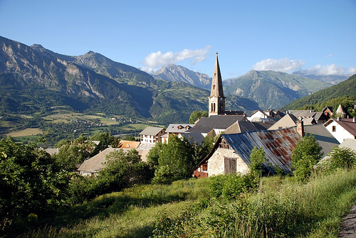 Saint Léger les Mélèzes by Alain Cachat