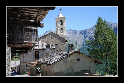 Clocher de Saint Véran by Alain Cachat