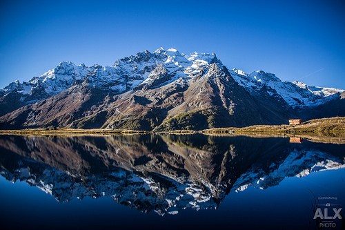 Mirroir du Lac du Pontet by Alxmtp13