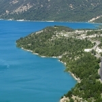 Contraste de couleurs - Lac de Sainte-Croix par mistinguette18 - Aiguines 83630 Var Provence France