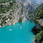 Eau turquoise - Gorge du Verdon par Mattia Camellini - Aiguines 83630 Var Provence France