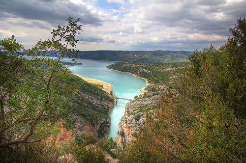 Arrivée sur le lac de Sainte Croix - Verdon par ChrisEdwards0