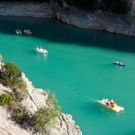 Pédalo et canoë sur le Verdon by christoph_zeun - Aiguines 83630 Var Provence France