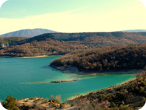 Lac de Sainte Croix vers Bauduen by nevada38