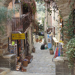 Vieille rue pentue de Bormes les Mimosas par csibon43 - Bormes les Mimosas 83230 Var Provence France